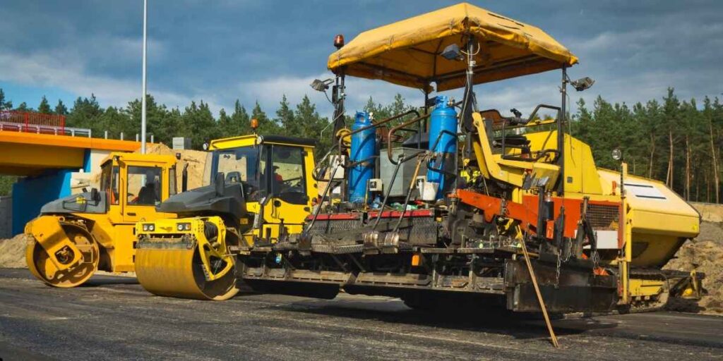 modern heavy machinery used in infrastructure development in Pakistan