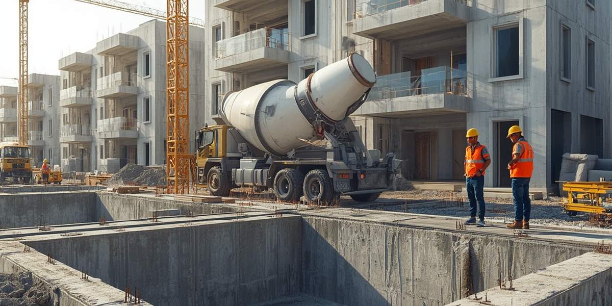 concrete grade for foundations and slabs in Pakistan